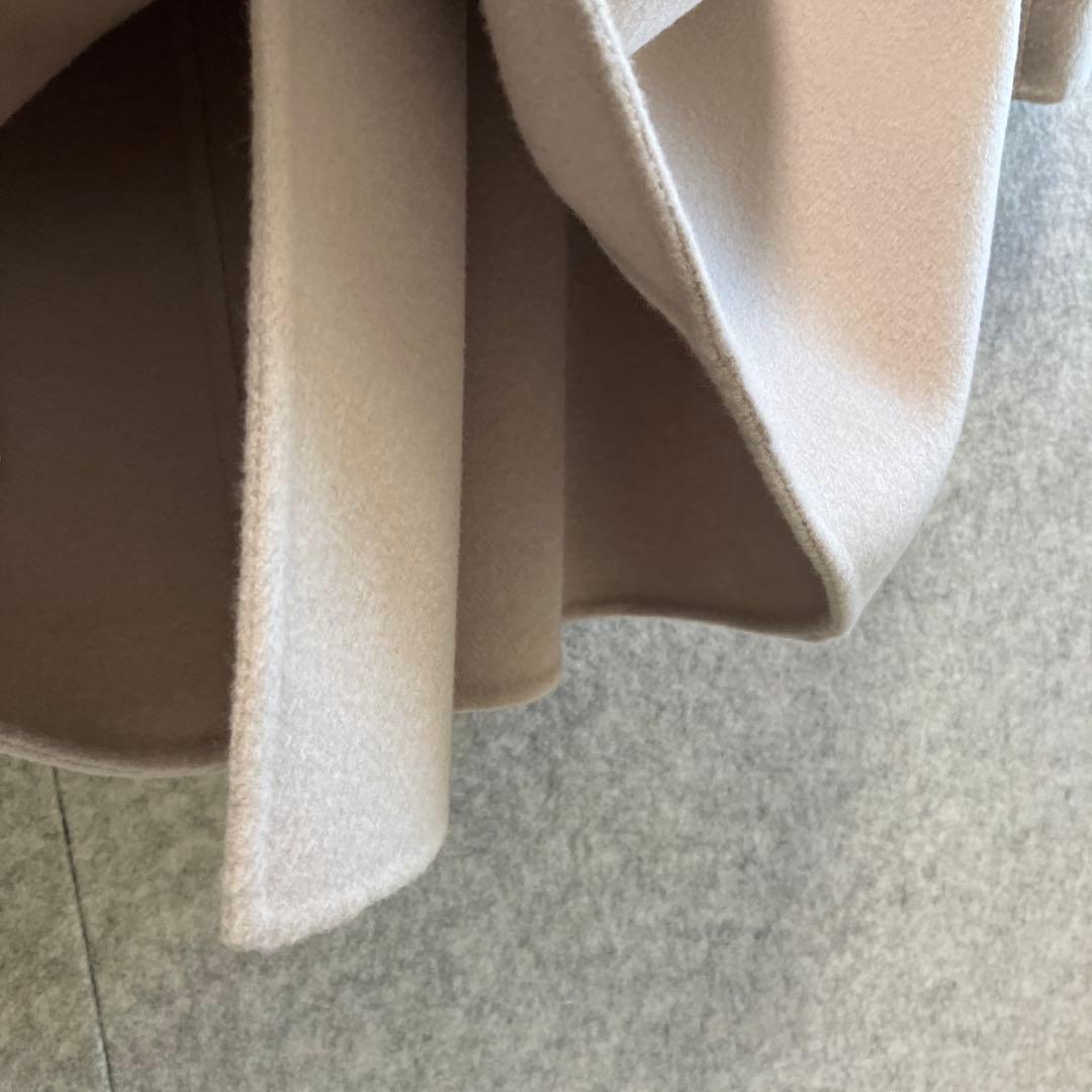 定価 ¥88,000 ハウスオブロータス　ノーカラーバレルラインリバーコート