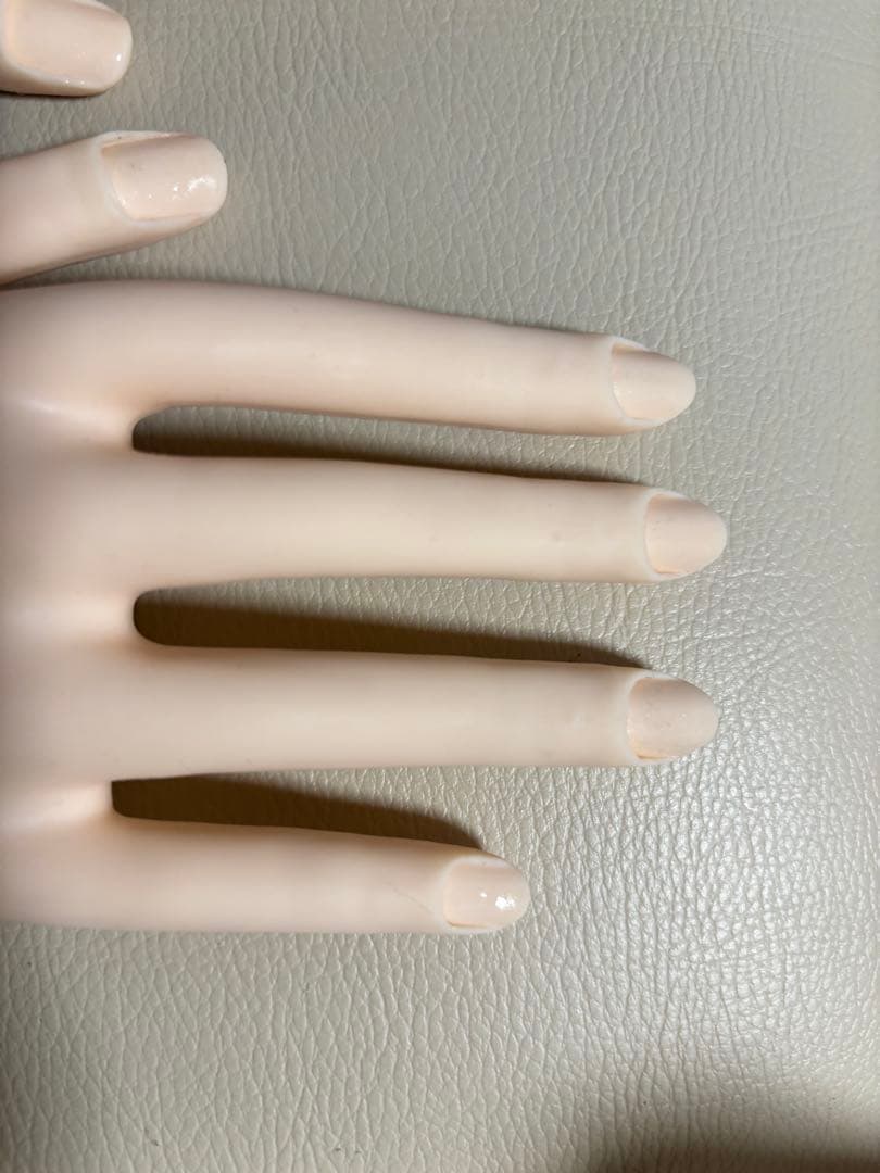 認定モデルハンド　ネイル練習用手 肌色 2個セット