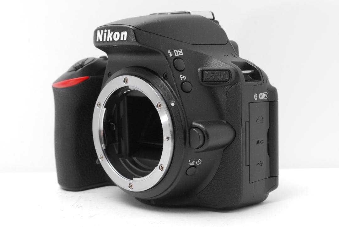 【ダブルレンズ　使用感少美品】Nikon D5600　WiFiモデル　スマホ転送