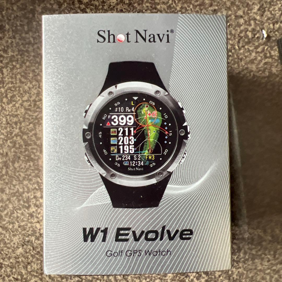 Shot Navi W1 Evolve ゴルフ GPS ウォッチ