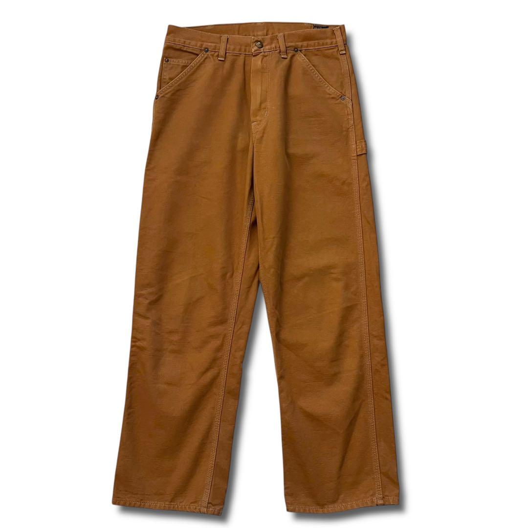 orSlow DAD'S FIT PAINTER PANTS ブラウン S
