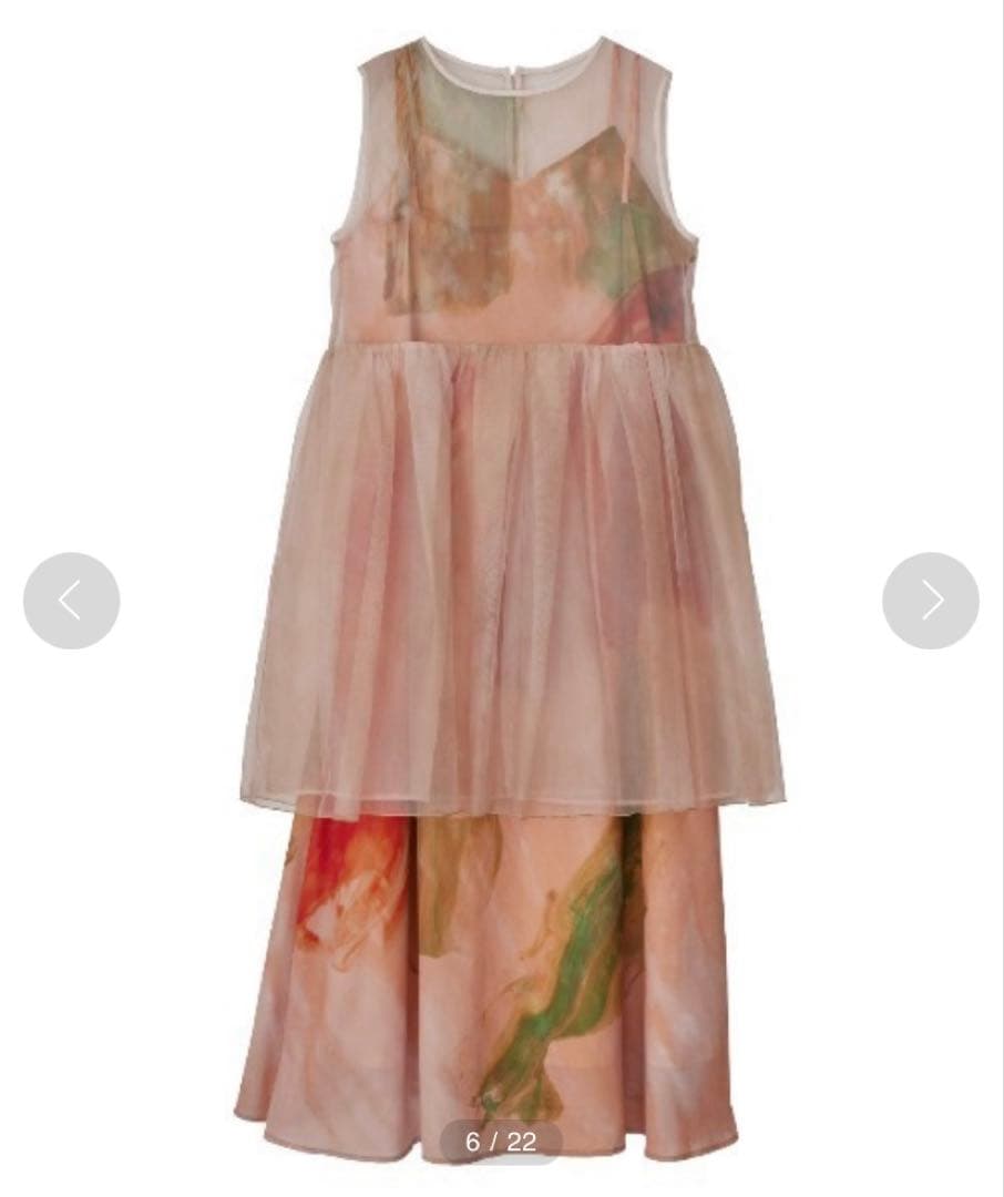 ワンピース Ameri vintage 3WAY MARGOT GEL ART DRESS