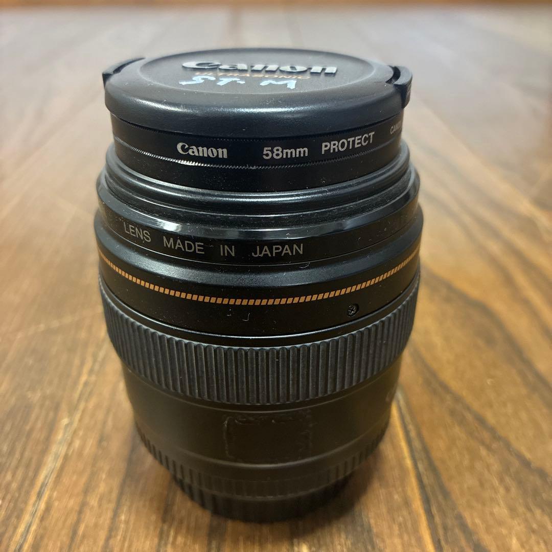 【ジャンク】Canon EF 100mm f/2 レンズ