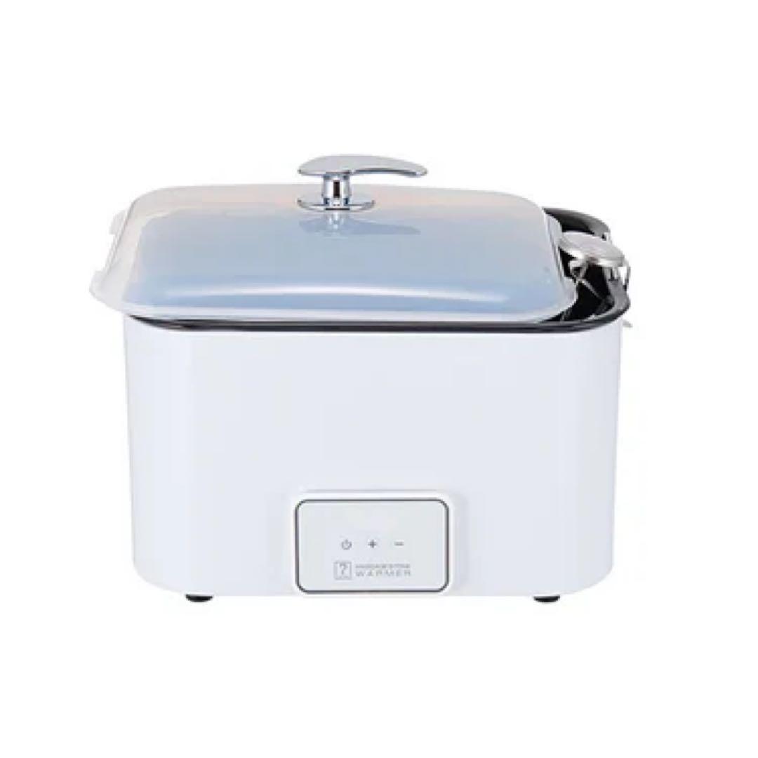 bjfホットストーンウォーマー 玄武岩ストーン付き/ホワイト