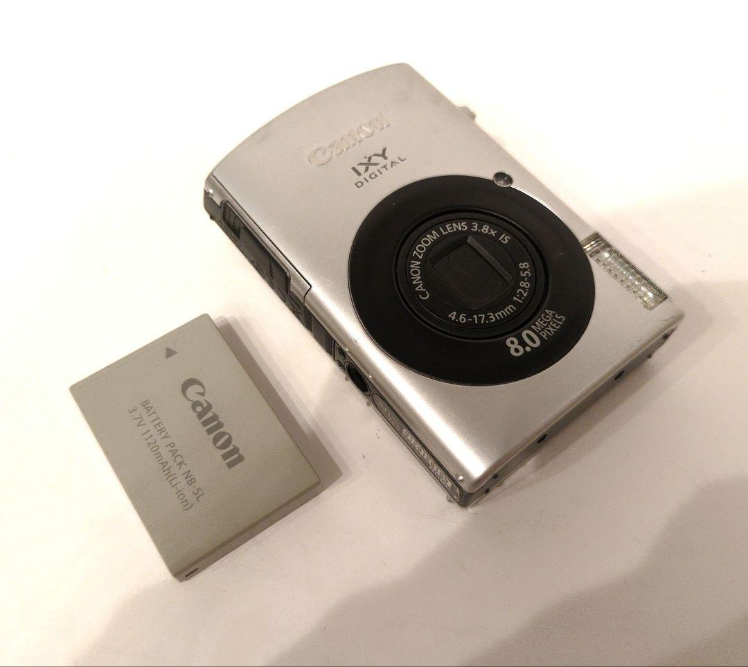 【ジャンク】Canon IXY DIGITAL 910IS シルバー デジカメ