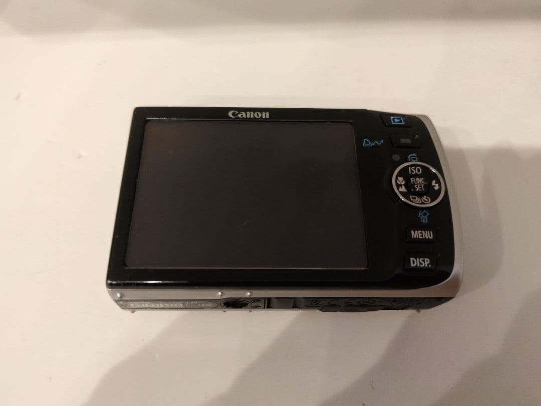 【ジャンク】Canon IXY DIGITAL 910IS シルバー デジカメ