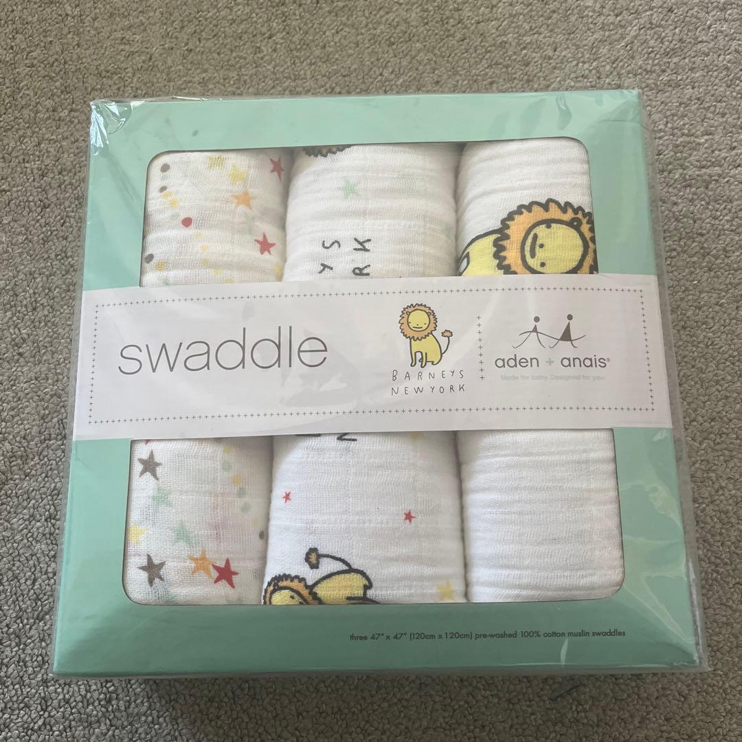 【廃盤】バーニーズニューヨーク×エイデンアンドアネイ スワドル おくるみ 未開封