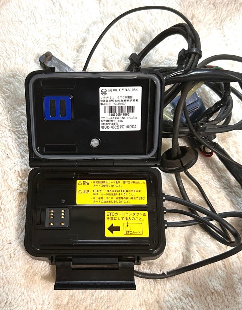 バイク用 ETC 日本無線 JRM-11 動作確認済