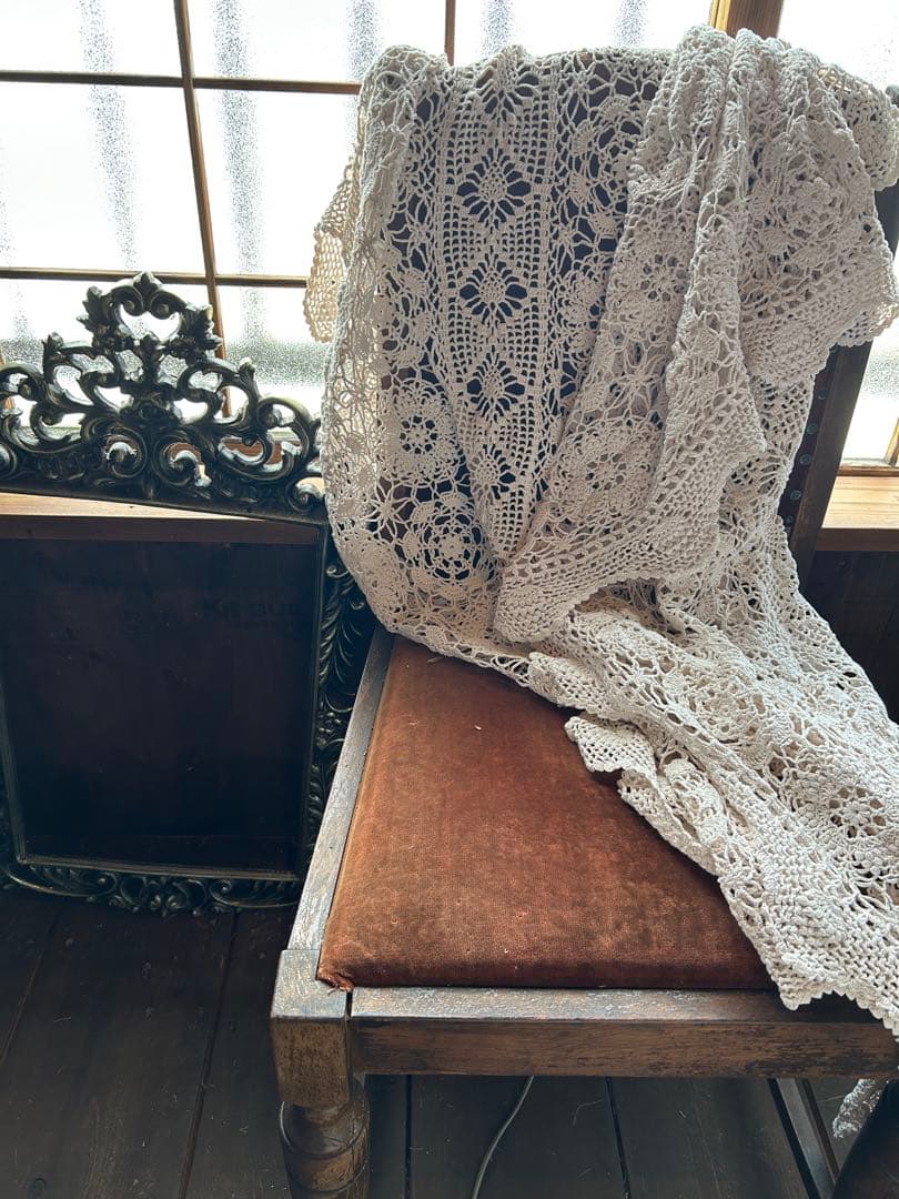 アンティーククロス クロッシェ カーテン クロス