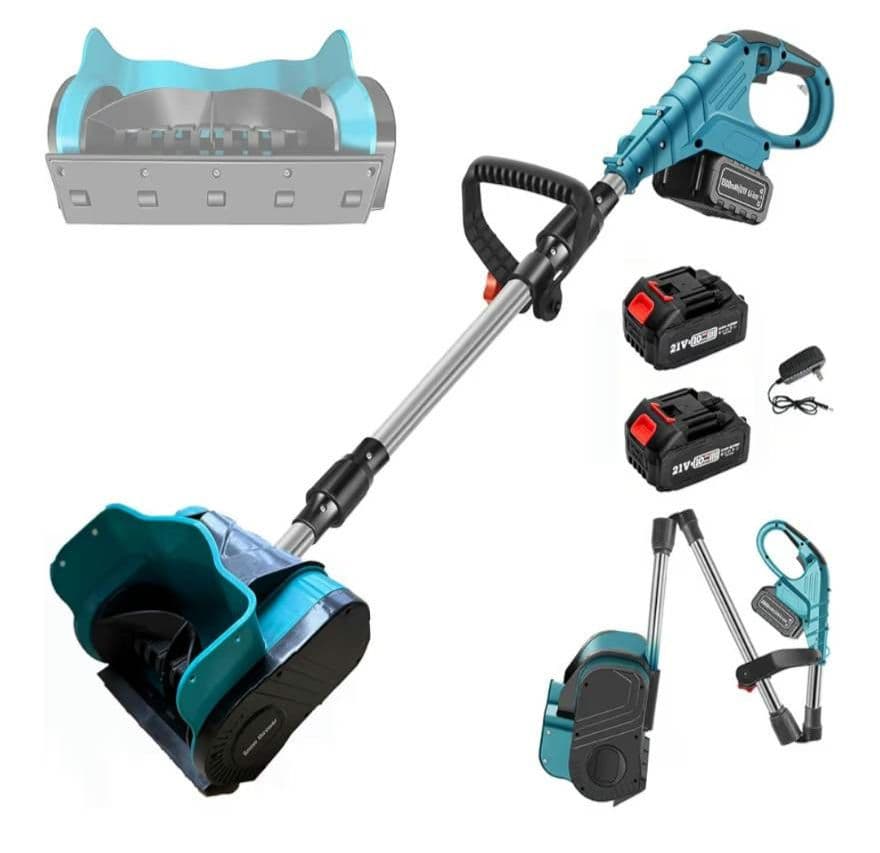 電動除雪機 電動スノーショベル 33cm除雪幅 高さは16cm 投雪距離8M