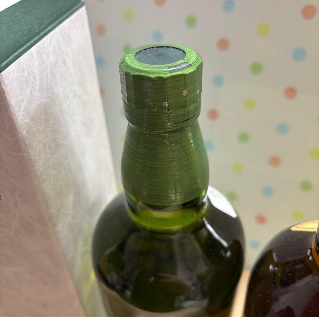 【新品】 SUNTORY 山崎12年＆白州 シングルモルトウイスキー ２本セット