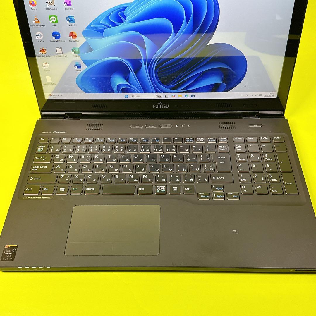 極速i7⭐️タッチパネル windows11 爆速SSDノートパソコン オフィス