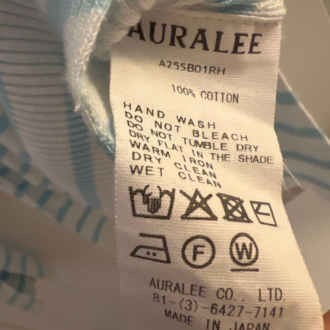 AURALEE ronherman ギザボートネック