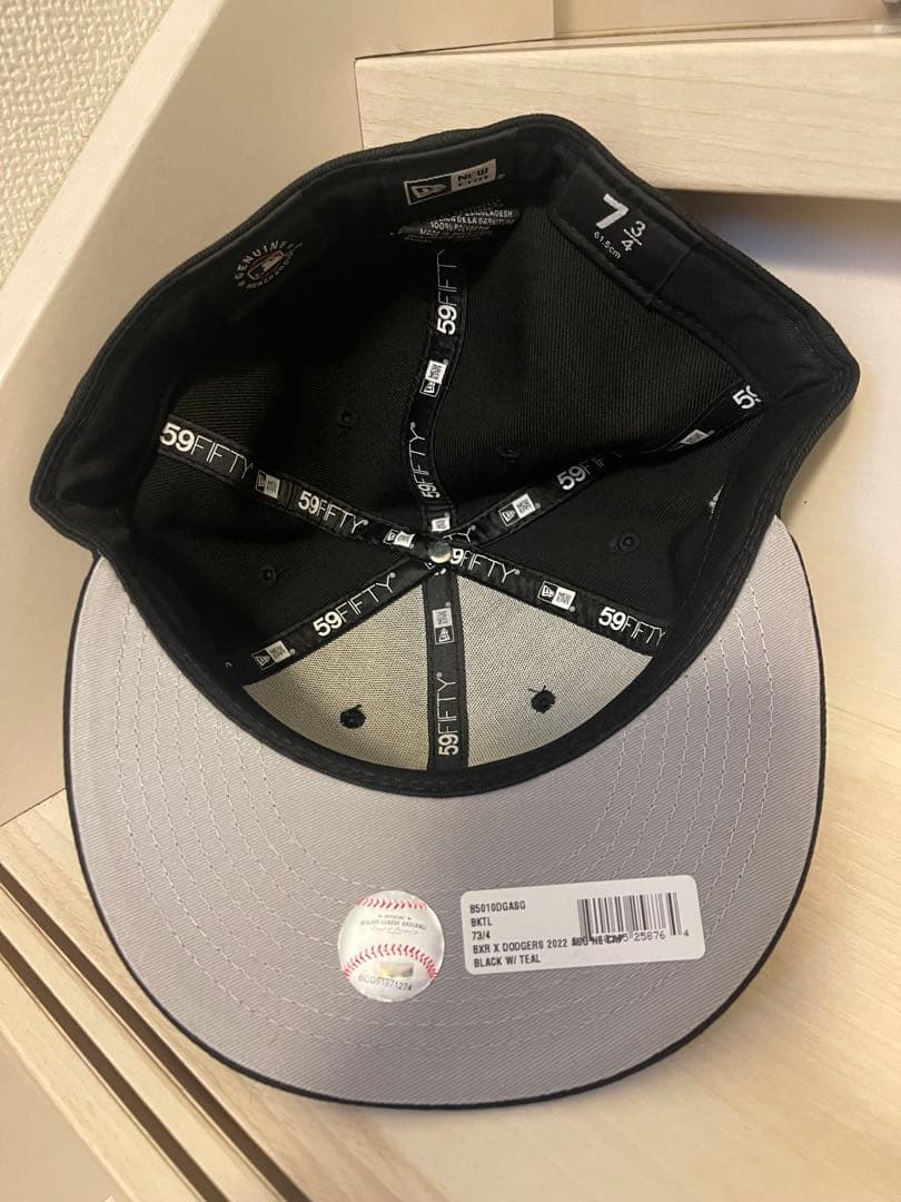 帽子 7-1/2 NEW ERA BORN X RAISED DODGERS CAP