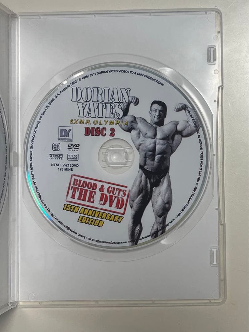 スポーツ・フィットネス Dorian Yates 6X Mr. Olympia DVD 15th