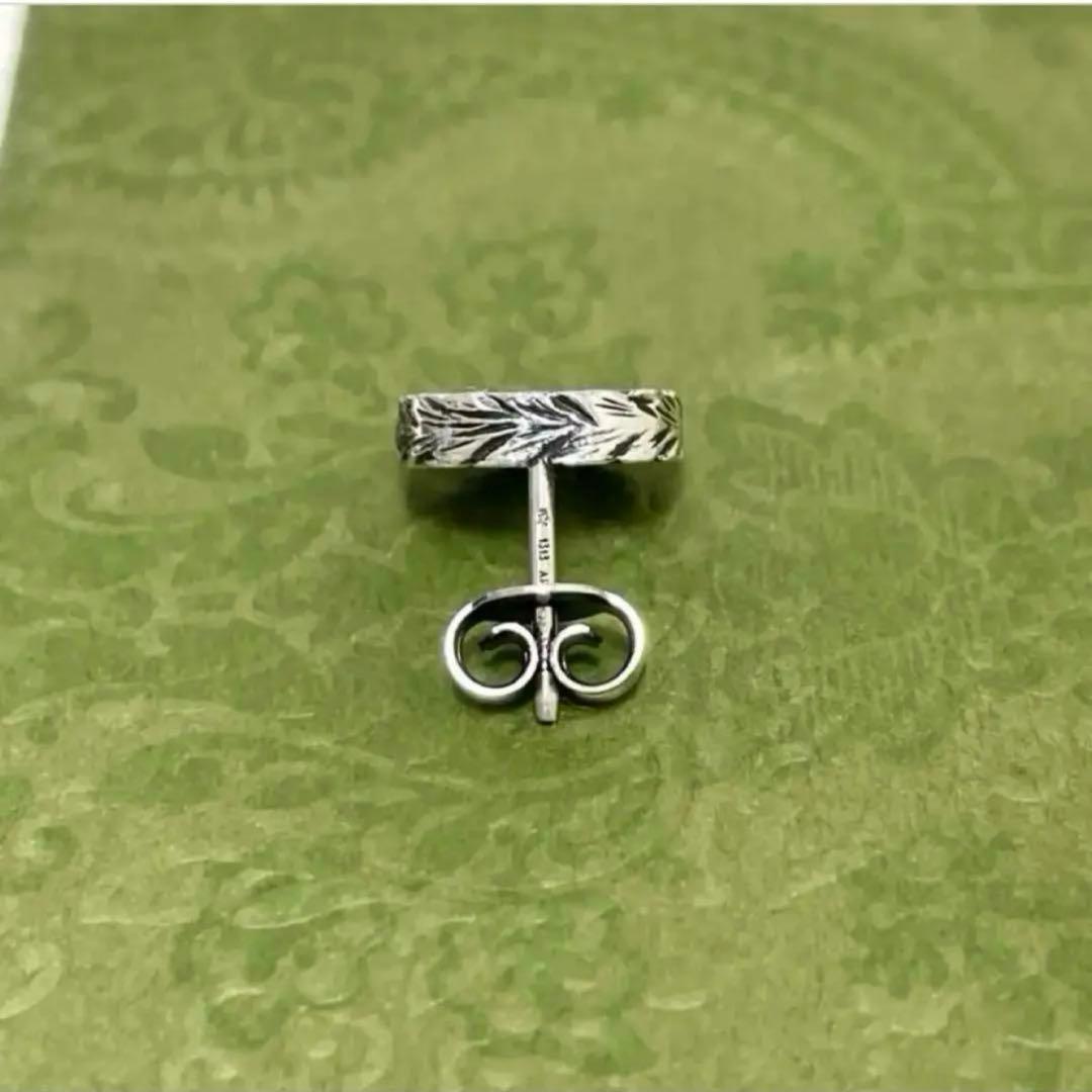 【極美品】グッチ　インターロッキングGピアス片耳　アラベスク