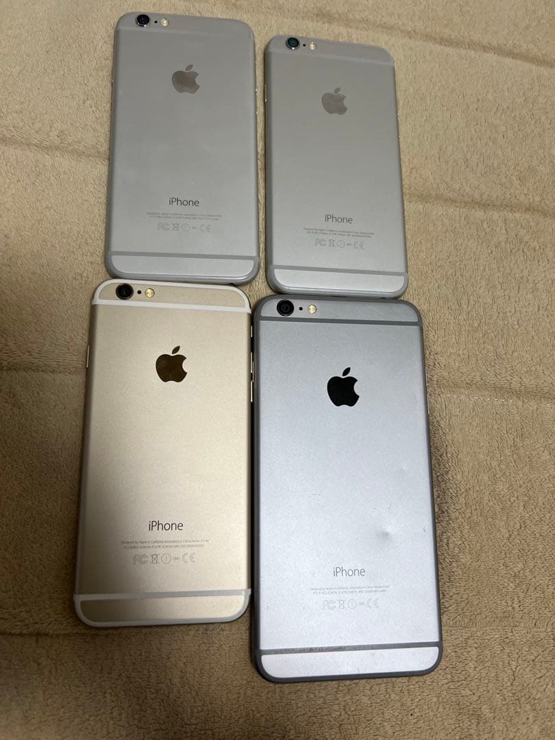 iPhone6 6s 4台 本体 動作確認 wifi確認済み 一部不良あり