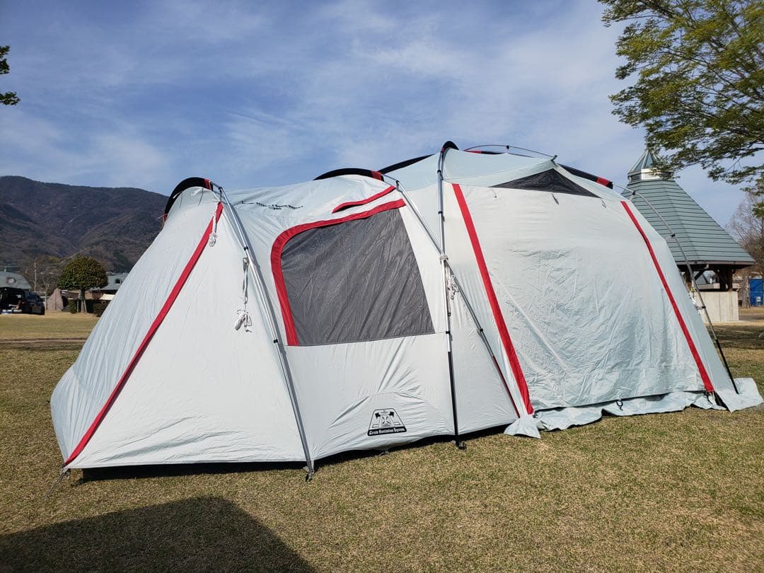 タフスクリーン２ルームハウス＋　必須アイテム　インナーシートとグランドシート付き