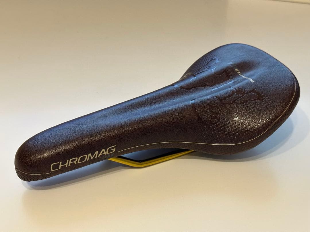 CHROMAG TRAILMASTER サドル　クロモリレール　ブラウン