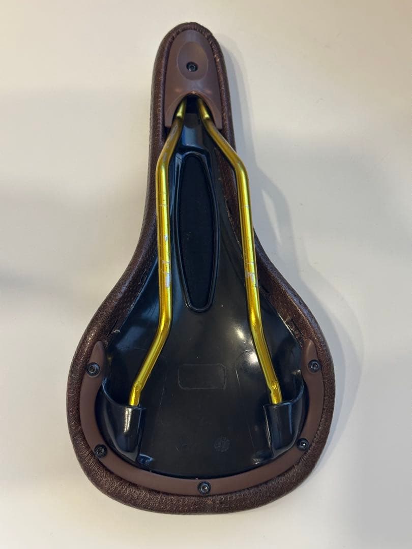 CHROMAG TRAILMASTER サドル　クロモリレール　ブラウン