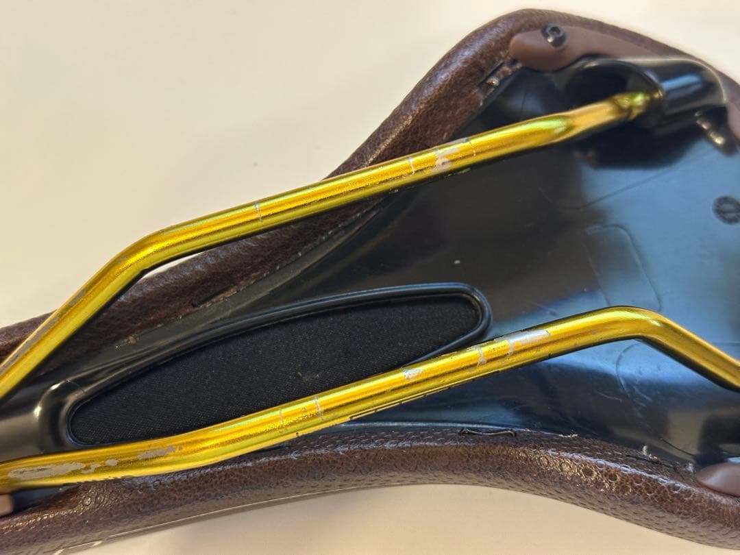 CHROMAG TRAILMASTER サドル　クロモリレール　ブラウン