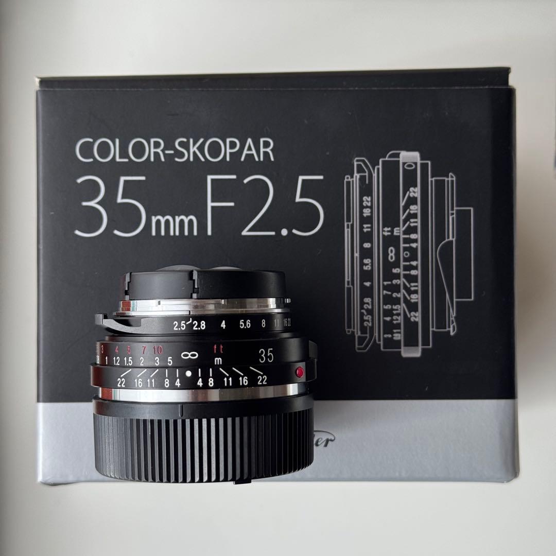 フォクトレンダー Color Skopar 35mm F2.5 VMマウント