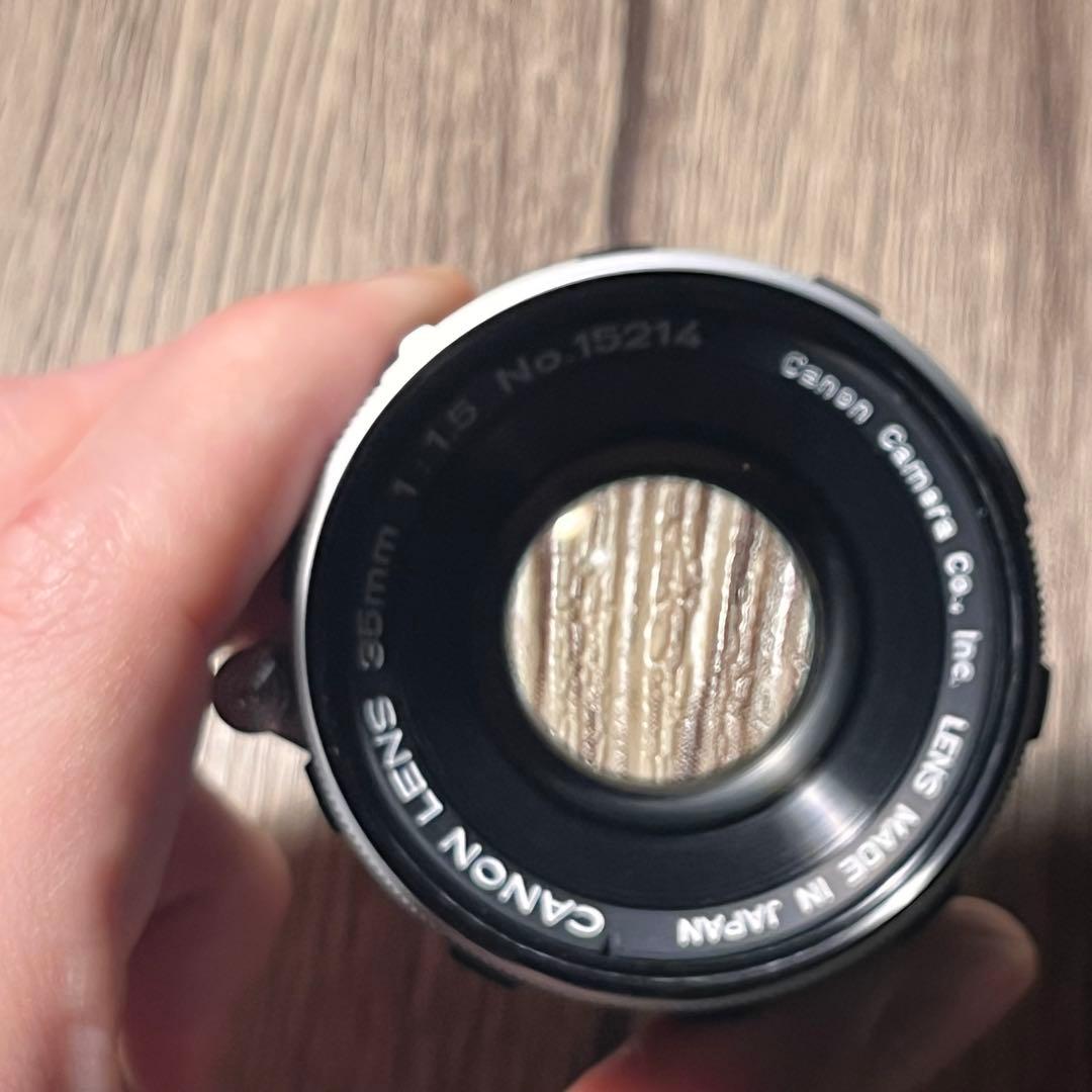 キャノン 35mm F1.5 【L39】