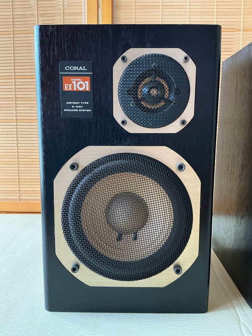 Coral 2ウェイスピーカー EX-101 ペア
