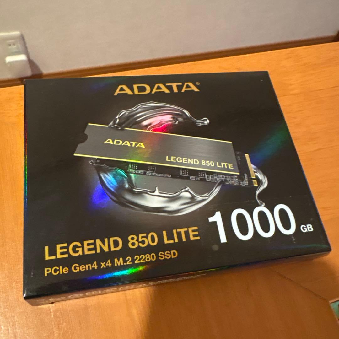 ADATA Legend 850 lite 1000GB 新品未使用