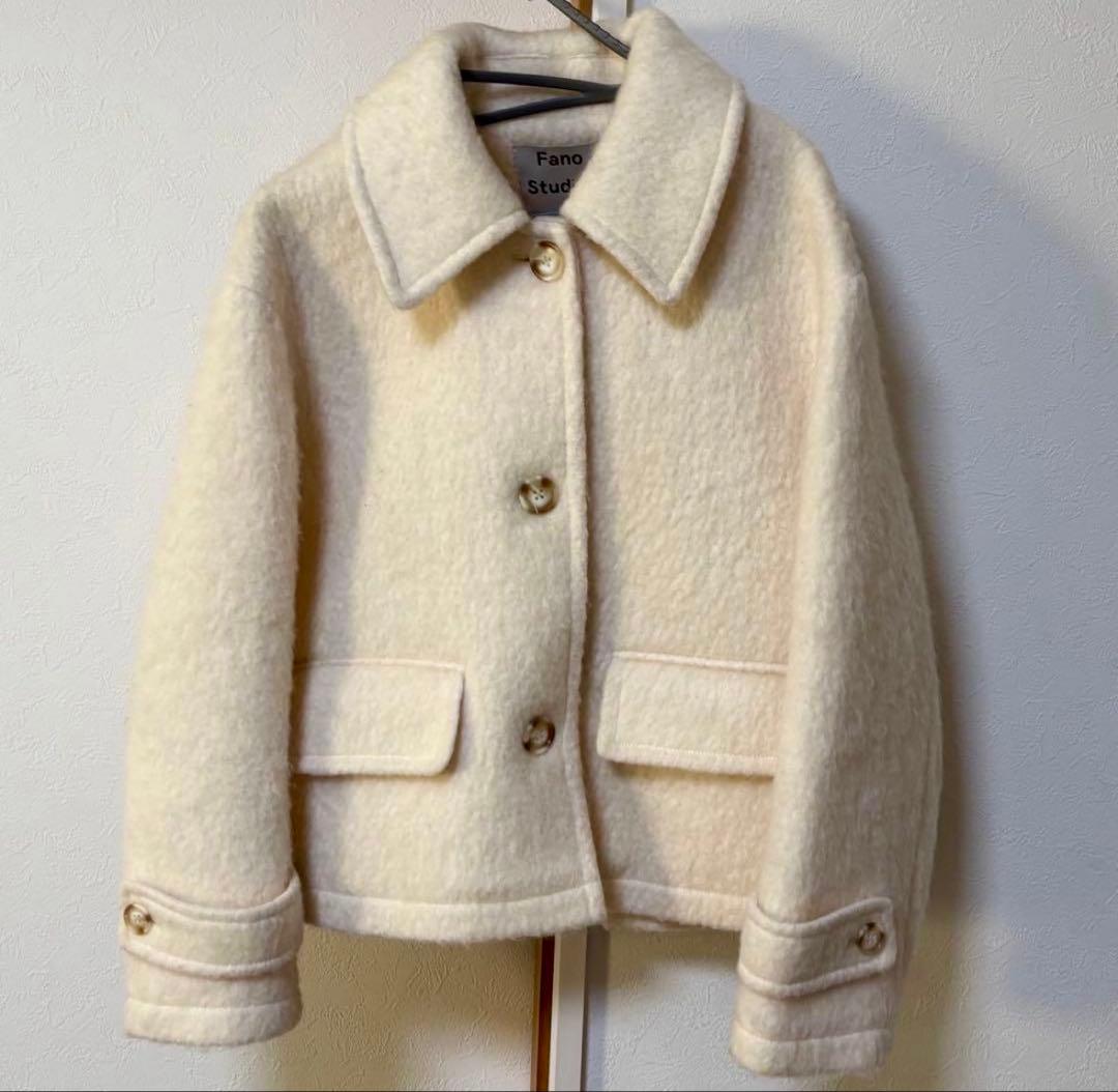 Fano studios ウールショートコート　S