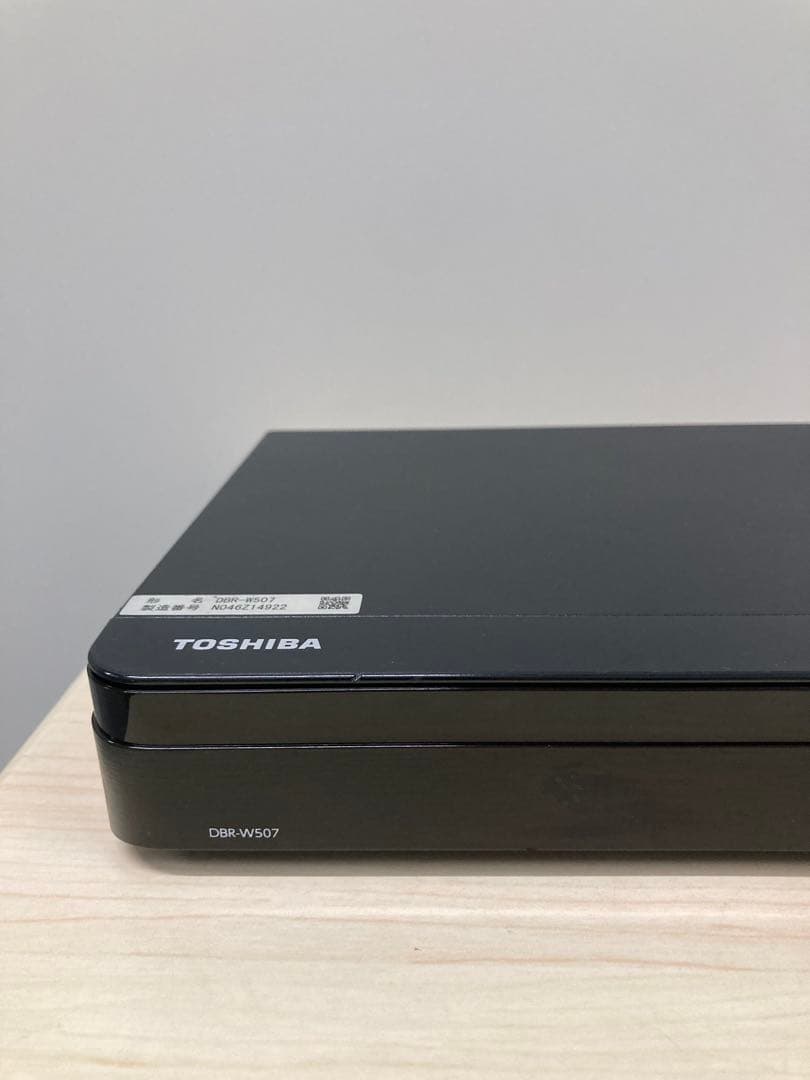 かなり綺麗　TOSHIBA REGZA ブルーレイ　DBR-W507