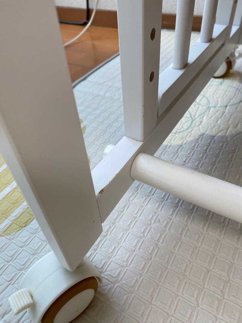 そいねーる　+　 long ベビーベッド 　ホワイト