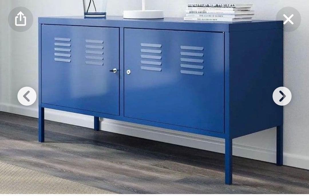 （廃盤）IKEA 青いキャビネット