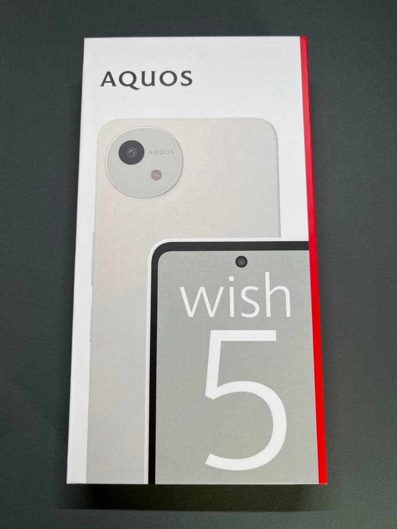 【新品未使用】 AQUOS wish5 SH-52F YUKI docomo