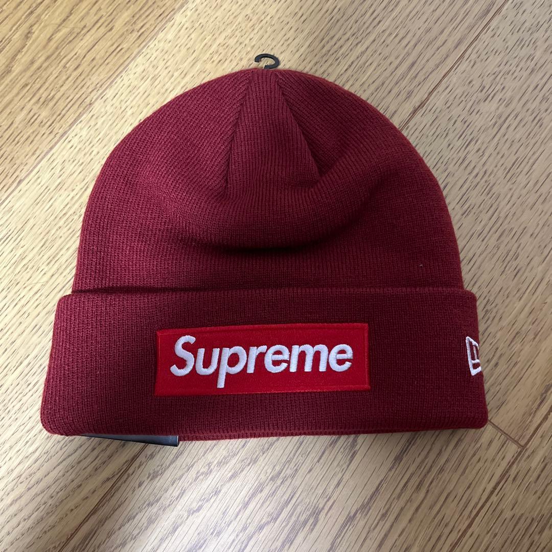 Supreme ニット帽 バーガンディ
