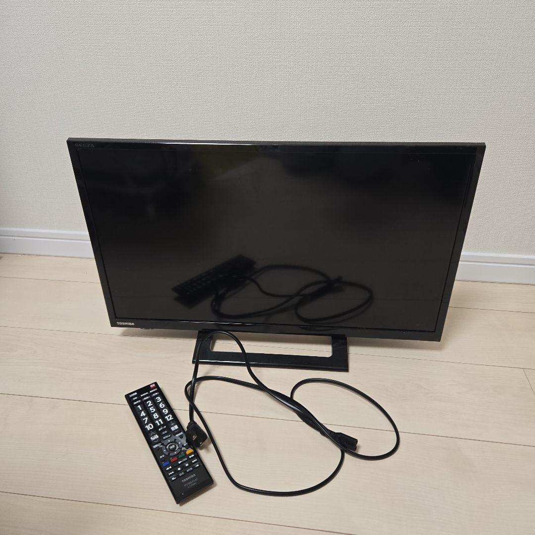 TOSHIBA REGZA 液晶テレビ 本体 リモコン付　24インチ 24S24