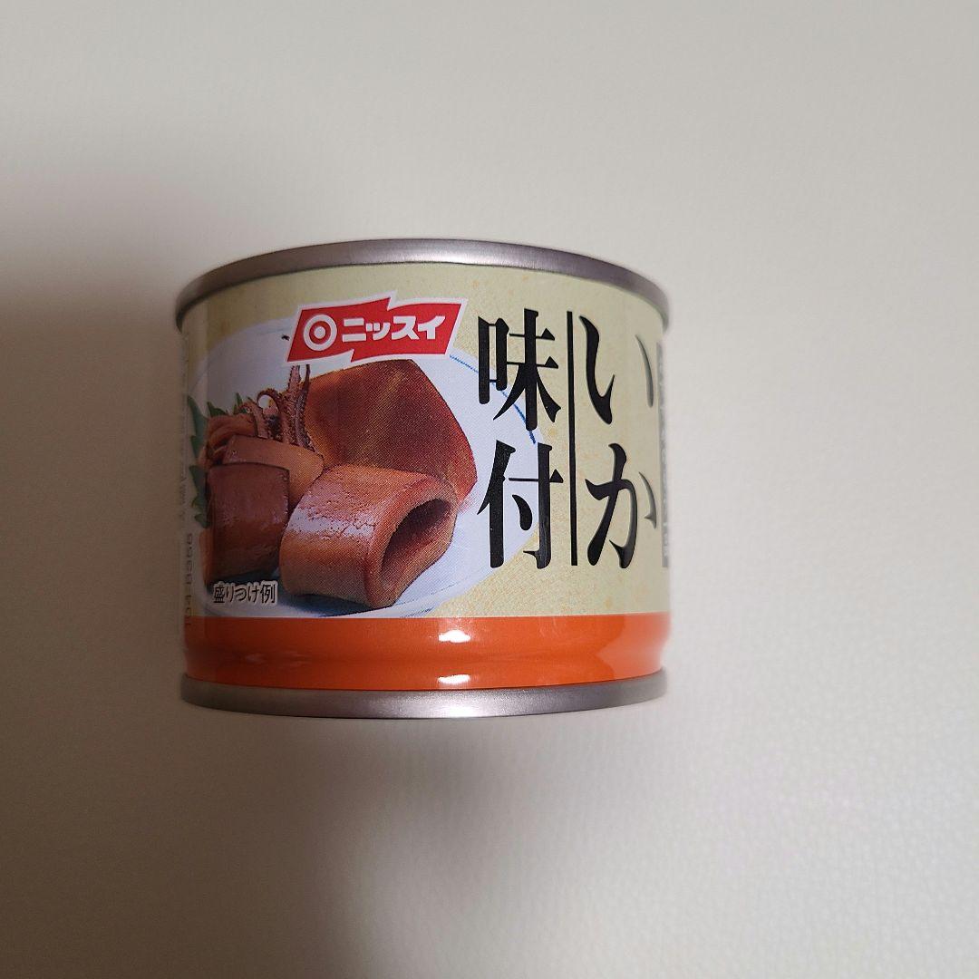 <ねりま> 5箱 ニッスイ 缶詰 いか味付 130g 24缶×5箱