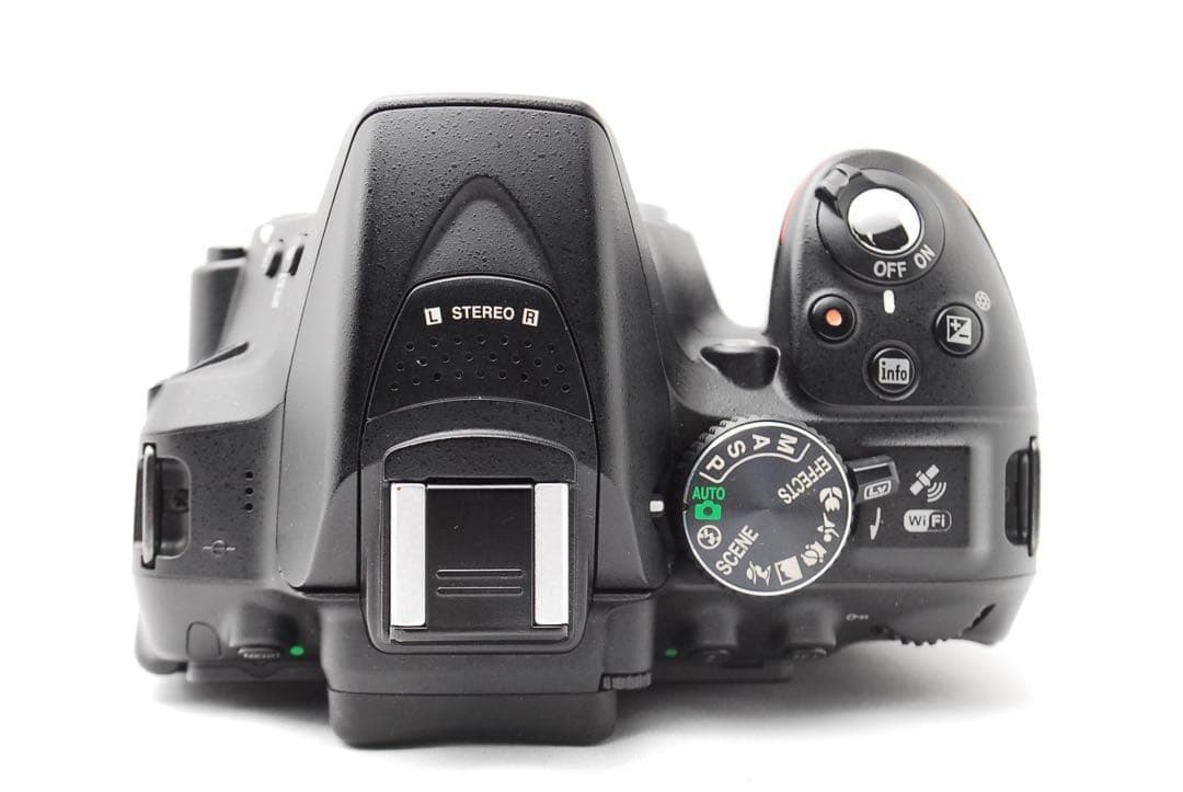 【Wi-Fi搭載】人気 Nikon D5300★ ダブルレンズ ショット数少