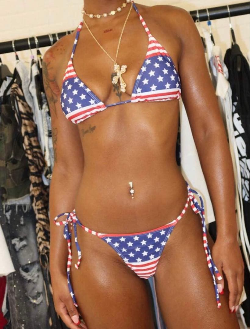 アメリカ国旗デザイン ビキニ まとめセット
