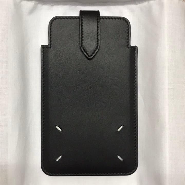 【ゆうと】Maison Margiela ブラック フォン ポーチ