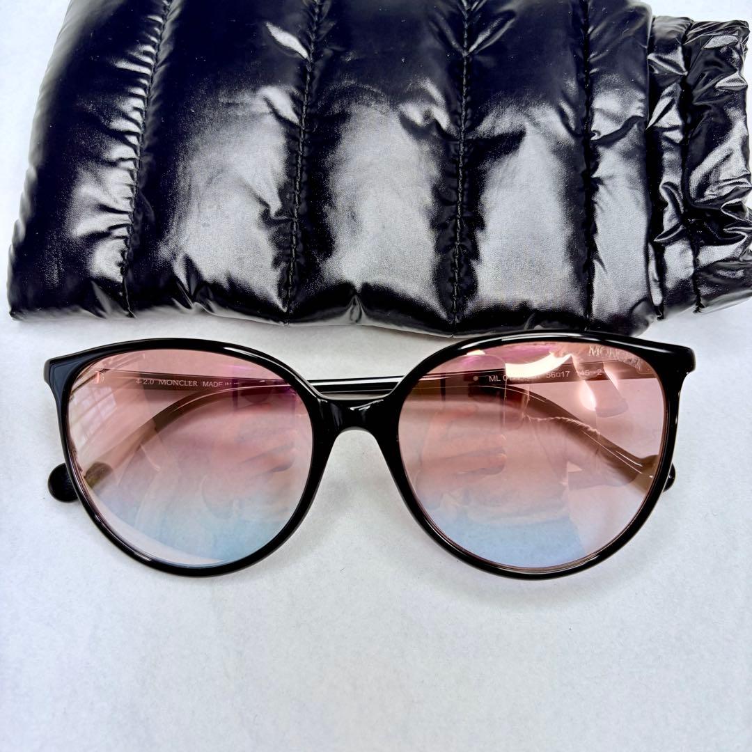 【新品】MONCLER モンクレール サングラス ML0177 ブラック