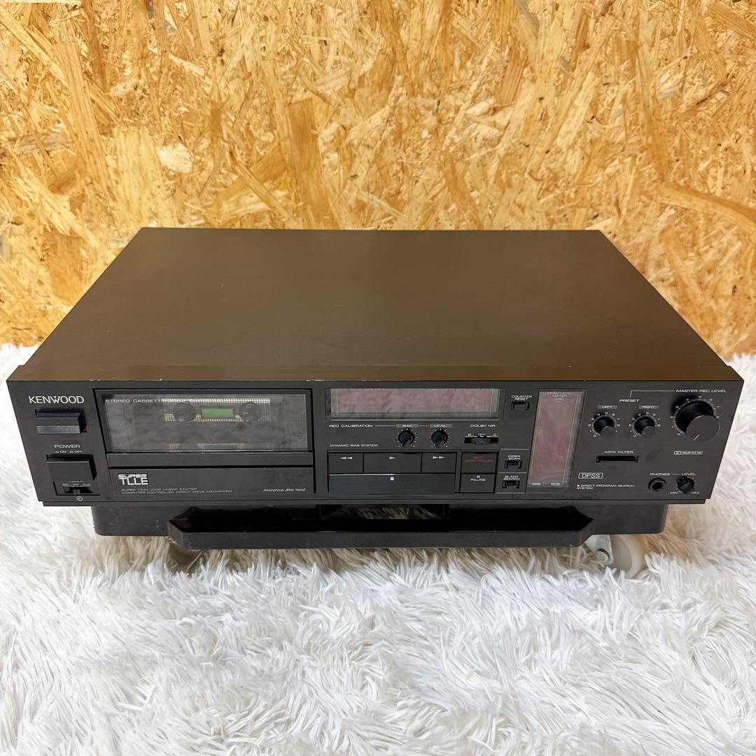 KENWOOD カセットデッキ KX-880D ２ヘッド カセットデッキ