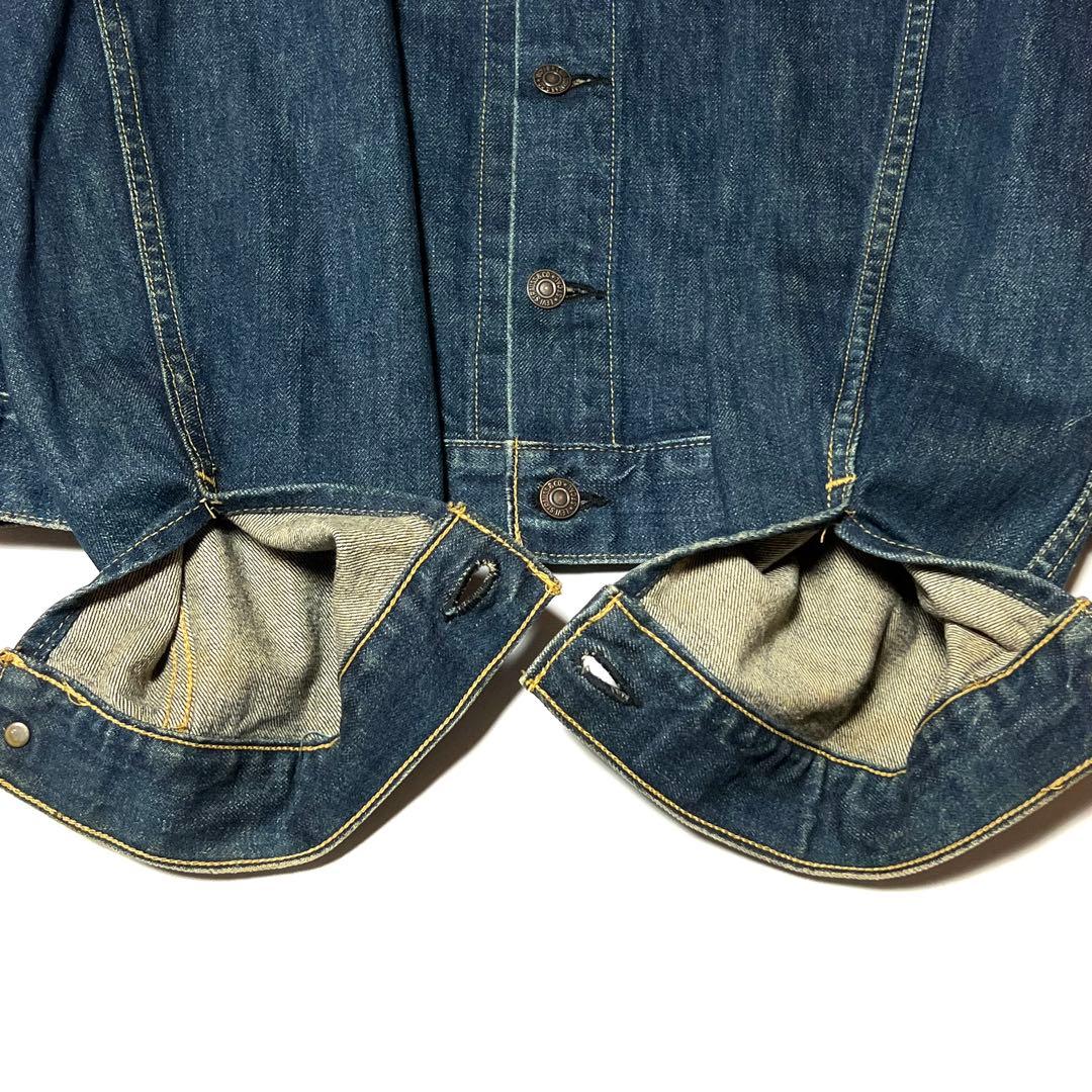 90s Levi's 71557 3rd BIGE 40 デニムジャケット