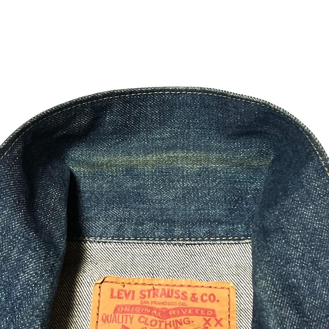 90s Levi's 71557 3rd BIGE 40 デニムジャケット