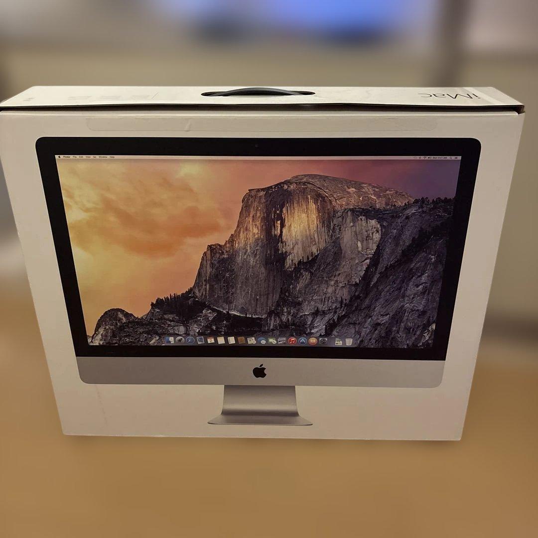 iMac Retina 5K 27inch 16GBメモリ 1TB