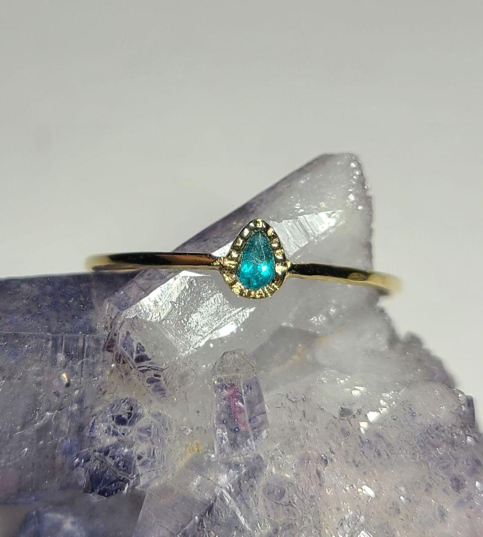 ふうた★ブラジルバターリャパライバトルマリン★リングオーダー