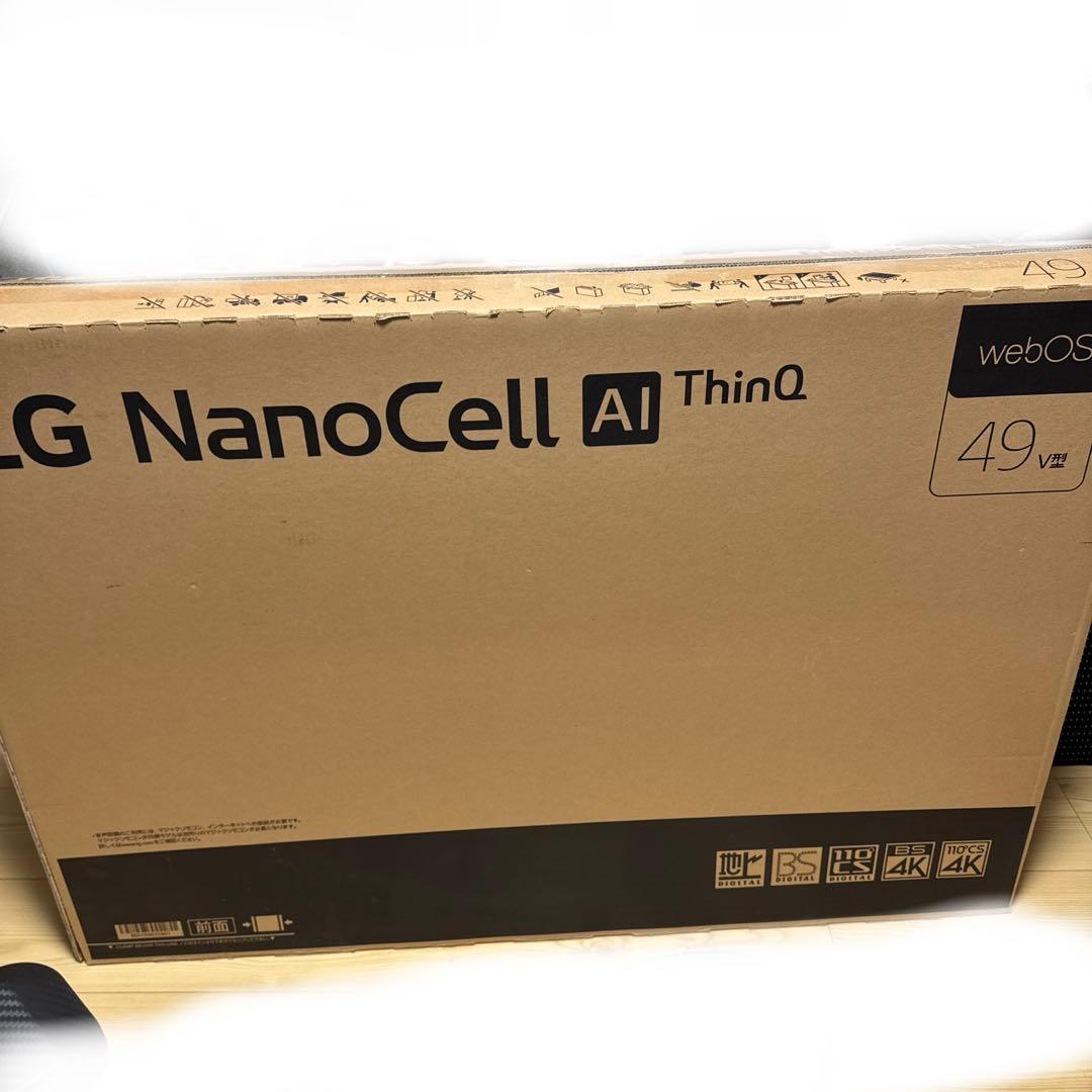 【しげ】LG 49インチ 液晶TV 4K 49NANO86JNA