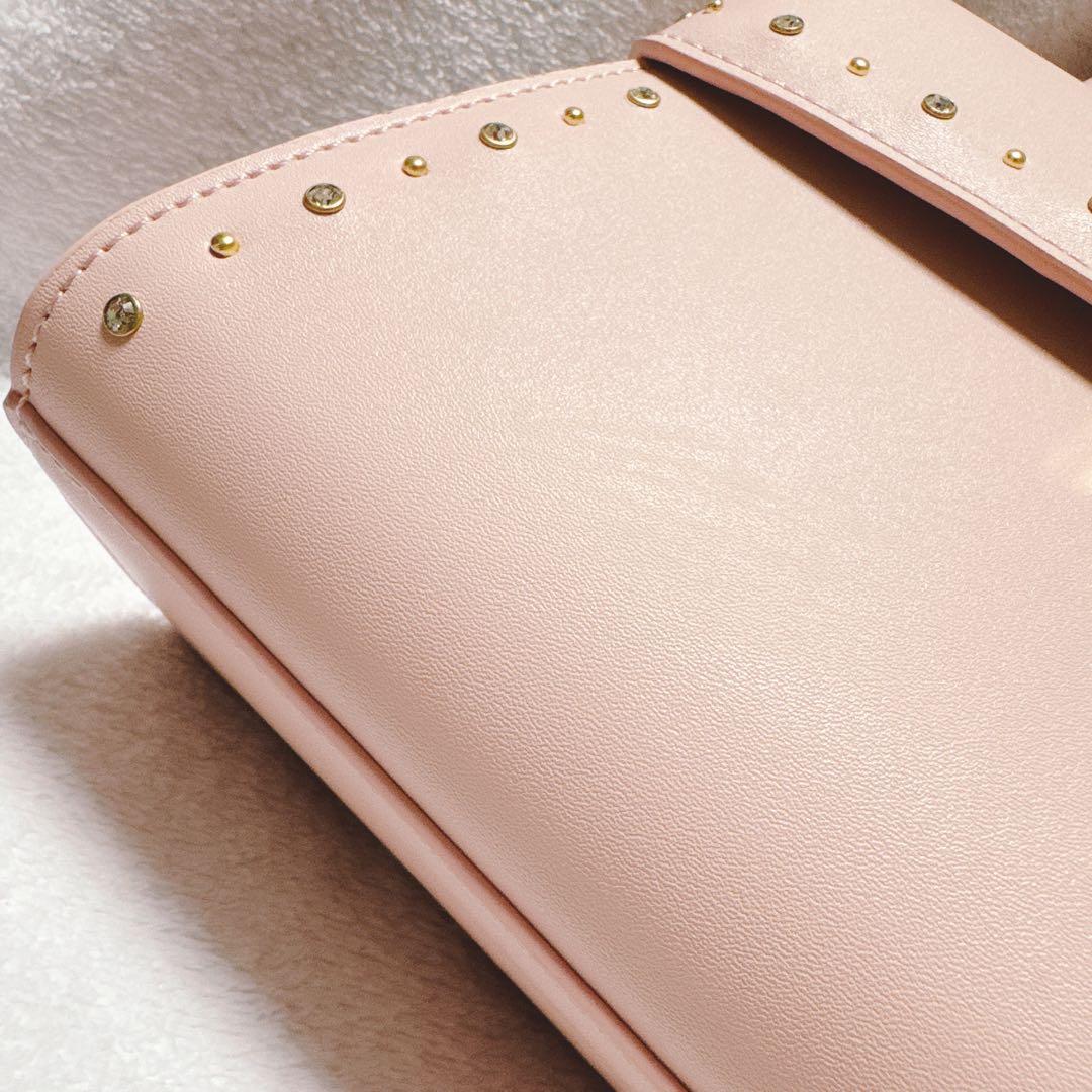 リュタン ビジュースタッズポシェット（M） CELFORD ピンク