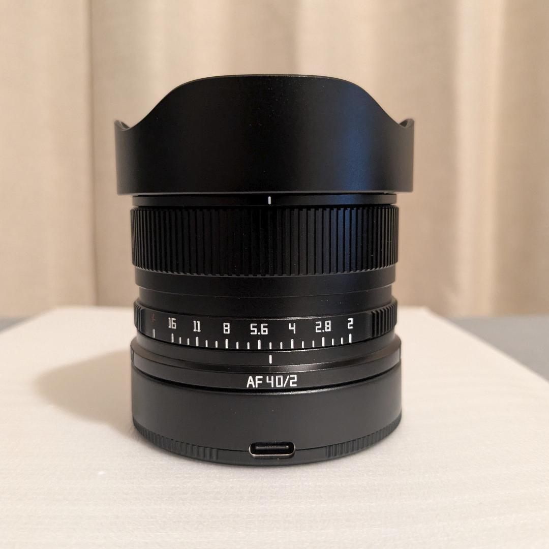 TTArtisan AF 40mm F2【Lマウント】フルサイズ
