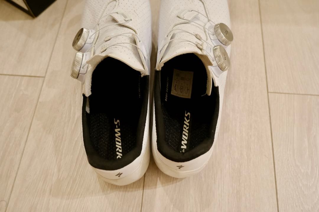 SPECIALIZED S-WORKS TORCH ホワイト 40 25.5